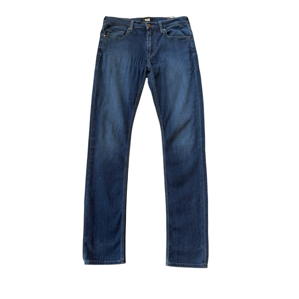 Paige Federal Slim Straight Jeans Mens‎ 29 Glenridge Dark Blue M655734-3912